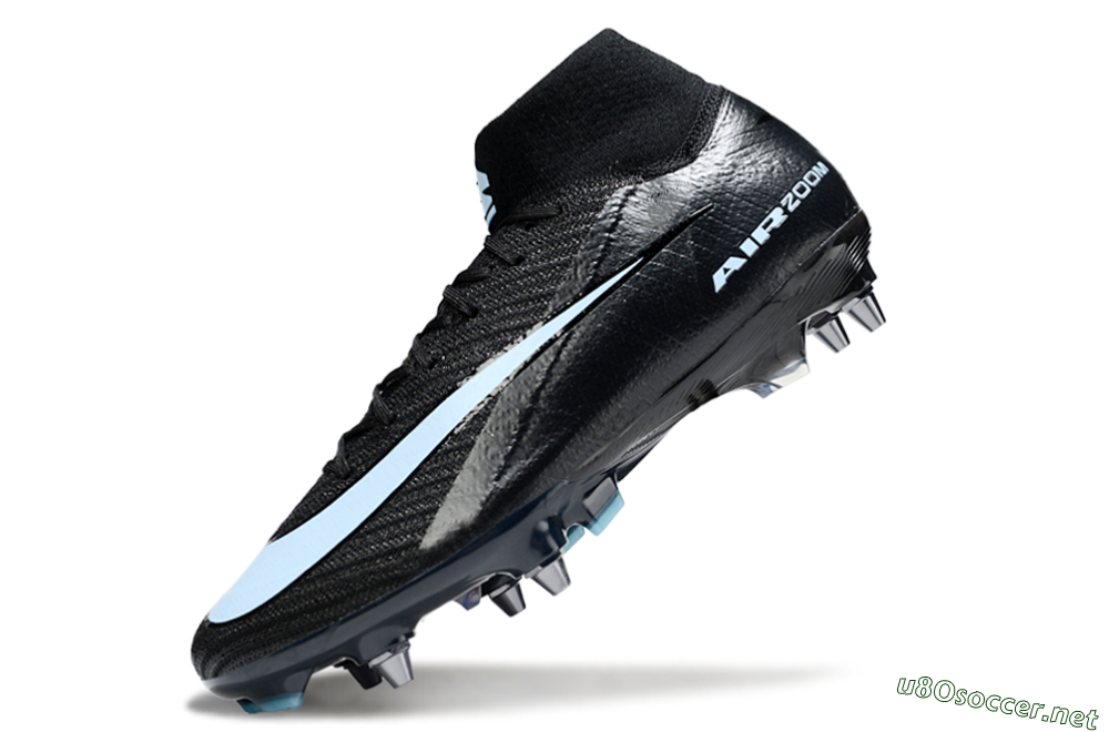 Men's Nike Air Zoom Mercurial Superfly 10 Elite SG Football Boots - Black/Jade 5