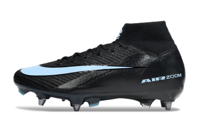 Men's Nike Air Zoom Mercurial Superfly 10 Elite SG Football Boots - Black/Jade