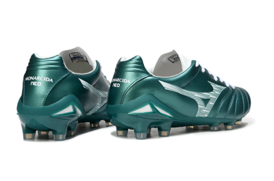 Men's Mizuno Morelia Neo 4 FG Football Boots - Green/White