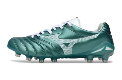 Men's Mizuno Morelia Neo 4 FG Football Boots - Green/White