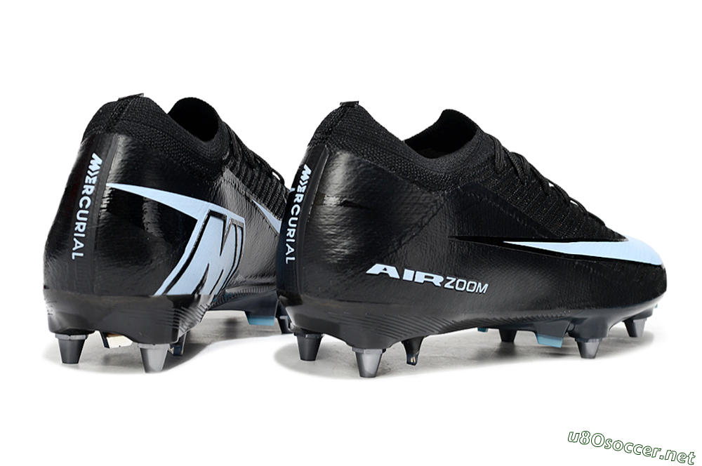 Men's Nike Air Zoom Mercurial Vapor 16 Elite SG Football Boots - Black/Jade 6