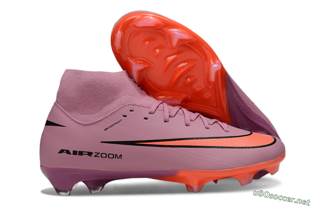 Men's Nike Air Zoom Mercurial Superfly 10 Academy FG Football Boots - Red/Black/White 2
