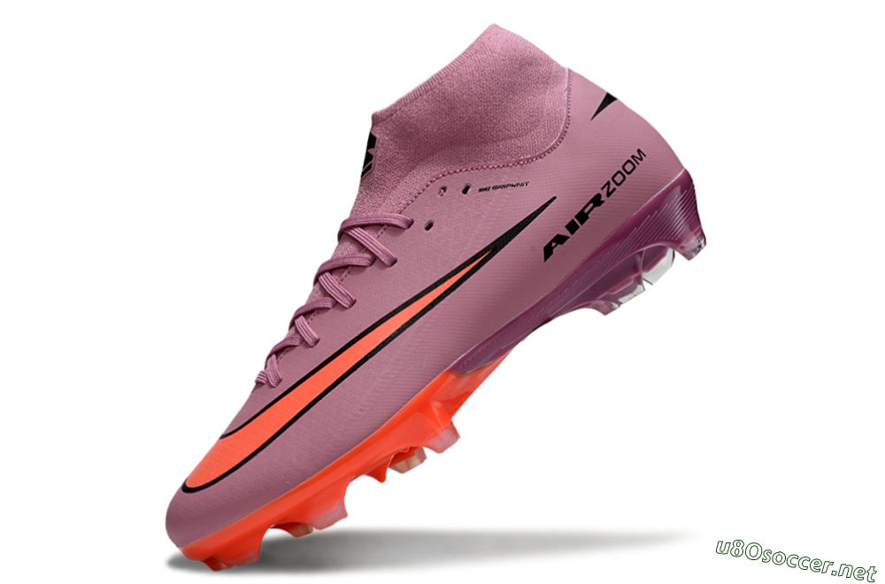 Men's Nike Air Zoom Mercurial Superfly 10 Academy FG Football Boots - Red/Black/White 5