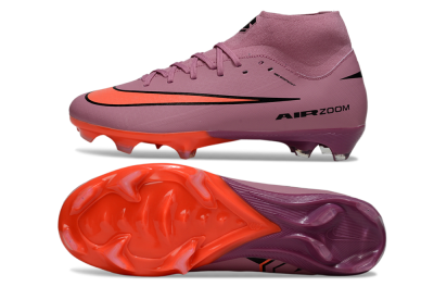 Men's Nike Air Zoom Mercurial Superfly 10 Academy FG Football Boots - Red/Black/White