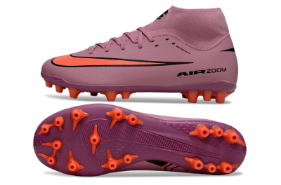 Men's Nike Air Zoom Mercurial Superfly 10 Academy AG Football Boots - Red/Black/White