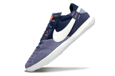 Men's Nike Street Gato IC Football Shoes - Purple/Blue/White