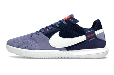 Men's Nike Street Gato IC Football Shoes - Purple/Blue/White