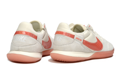 Men's Nike Street Gato IC Football Shoes - Beige/Grey/Red