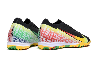 Unisex Nike Air Zoom Mercurial Vapor 16 Elite TF Football Shoes - Black/Yellow/Red