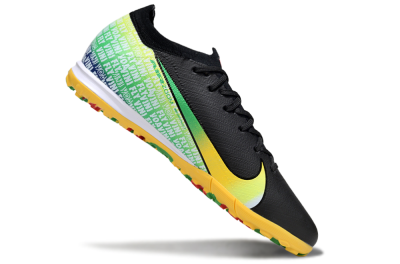 Unisex Nike Air Zoom Mercurial Vapor 16 Elite TF Football Shoes - Black/Yellow/Red