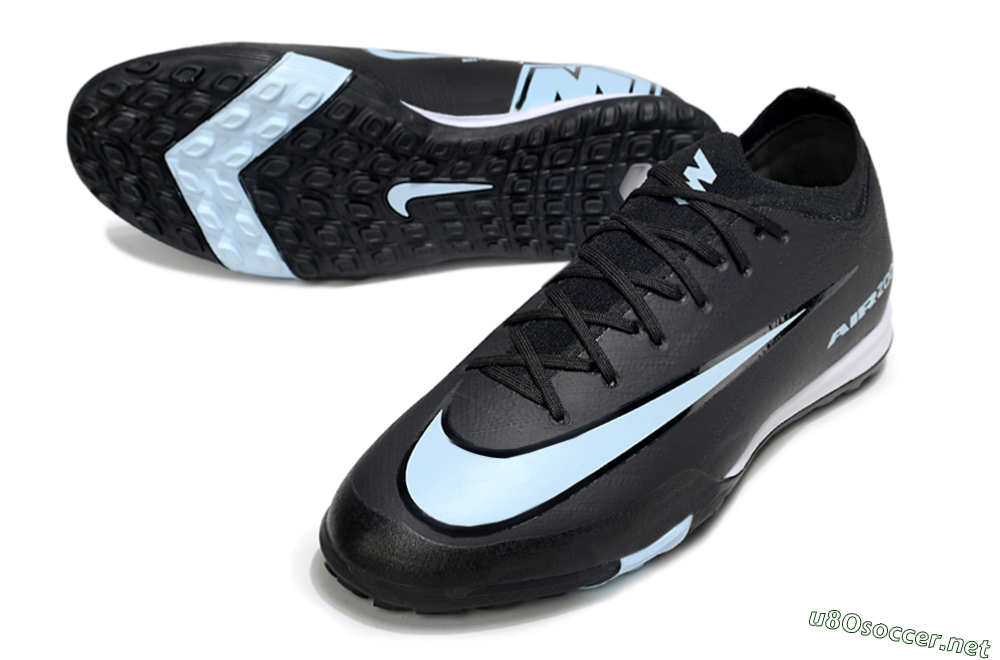 Unisex Nike Air Zoom Mercurial Vapor 16 Elite TF Football Shoes - Black/Jade/White 3