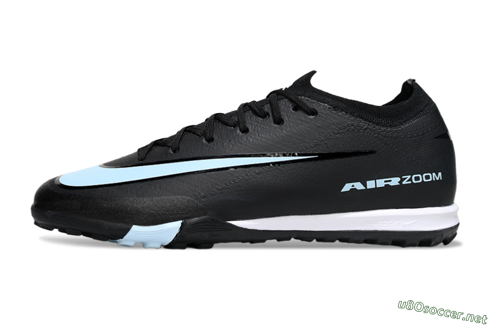 Unisex Nike Air Zoom Mercurial Vapor 16 Elite TF Football Shoes - Black/Jade/White 0