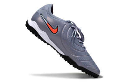 Men's Nike Tiempo Legend 10 Pro TF Football Shoes - Blue/Jade/Red