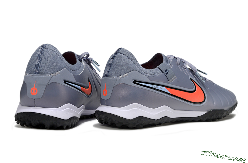 Men's Nike Tiempo Legend 10 Pro TF Football Shoes - Blue/Jade/Red 6