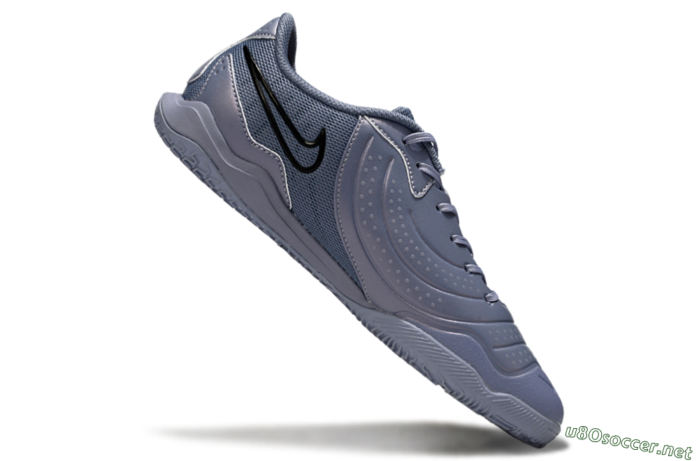 Men's Nike Tiempo Legend 10 Academy IC Football Shoes - Blue/Black/Jade 4