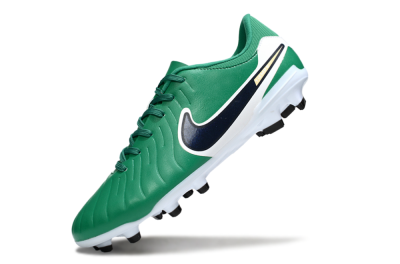 Men's Nike Tiempo Legend 10 Academy FG Football Boots - Green/Blue/Yellow
