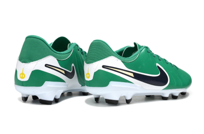 Men's Nike Tiempo Legend 10 Academy FG Football Boots - Green/Blue/Yellow