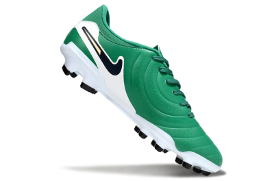 Men's Nike Tiempo Legend 10 Academy FG Football Boots - Green/Blue/Yellow