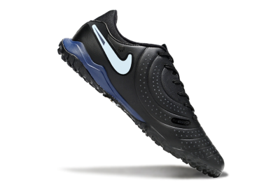Men's Nike Tiempo Legend 10 Academy TF Football Shoes - Black/Jade