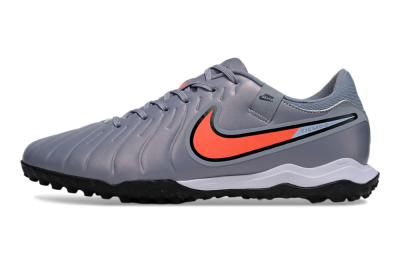 Men's Nike Tiempo Legend 10 Academy TF Football Shoes - Blue/Jade/Red