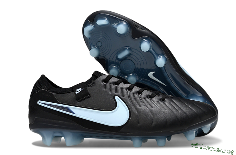 Men's Nike Tiempo Legend 10 Elite FG Football Boots - Black/Jade 2