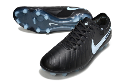 Men's Nike Tiempo Legend 10 Elite FG Football Boots - Black/Jade