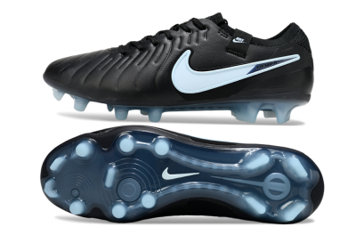 Men's Nike Tiempo Legend 10 Elite FG Football Boots - Black/Jade