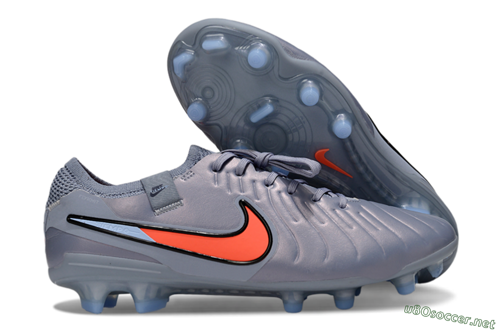 Men's Nike Tiempo Legend 10 Elite FG Football Boots - Blue/Jade/Red 2