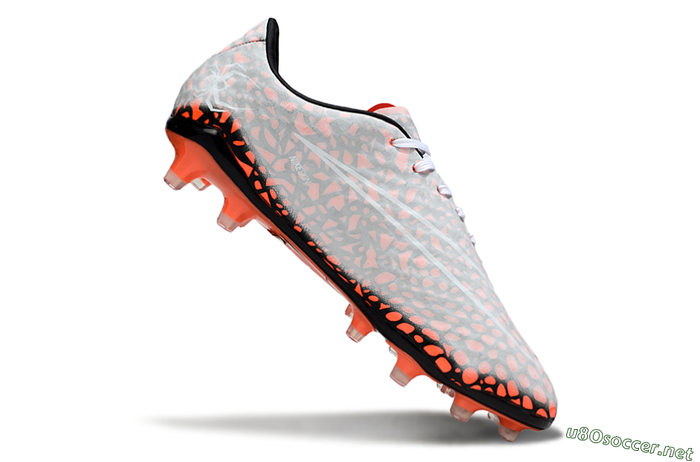 Men's Nike Hypervenom Phantom RGN SE FG Football Boots - Grey/Red/Black 4