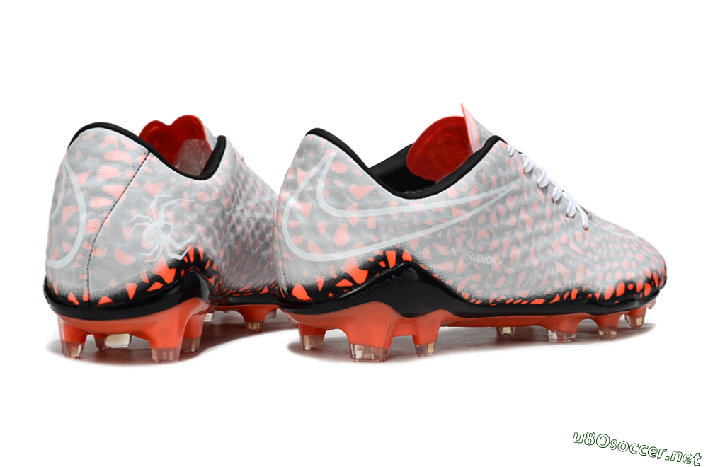 Men's Nike Hypervenom Phantom RGN SE FG Football Boots - Grey/Red/Black 6