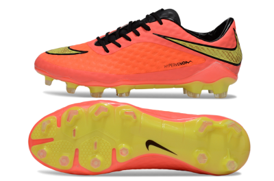 Men's Nike Hypervenom Phantom FG Football Boots - Red/Yellow/Black