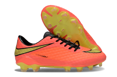 Men's Nike Hypervenom Phantom FG Football Boots - Red/Yellow/Black