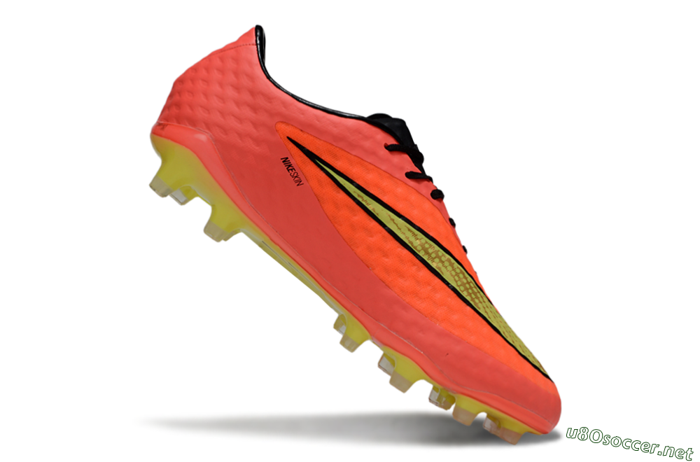Men's Nike Hypervenom Phantom FG Football Boots - Red/Yellow/Black 4