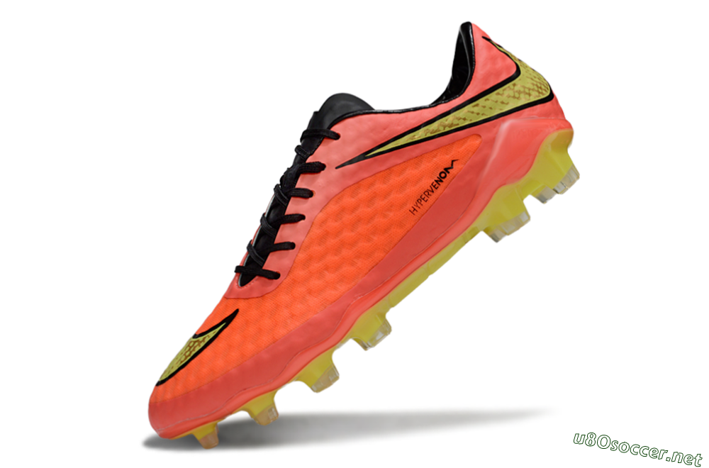 Men's Nike Hypervenom Phantom FG Football Boots - Red/Yellow/Black 5