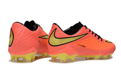 Men's Nike Hypervenom Phantom FG Football Boots - Red/Yellow/Black