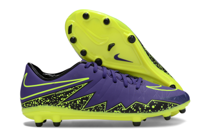 Men's Nike Hypervenom Phantom II FG Football Boots - Blue/Black/Yellow