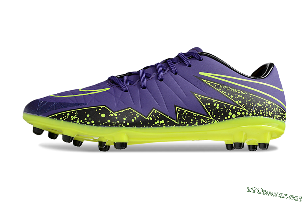 Men's Nike Hypervenom Phantom II FG Football Boots - Blue/Black/Yellow 0
