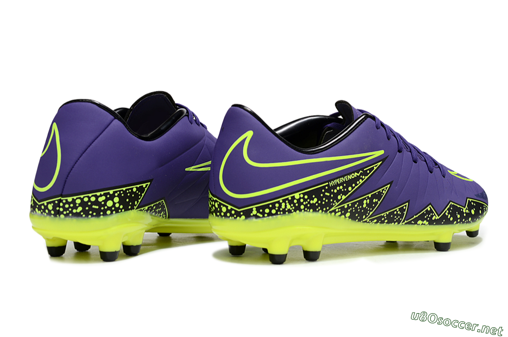 Men's Nike Hypervenom Phantom II FG Football Boots - Blue/Black/Yellow 6