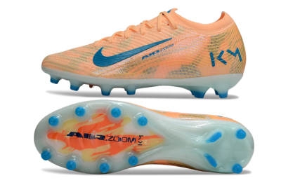 Men's Nike Air Zoom Mercurial Vapor 16 Elite AG Football Boots - Pink/Blue/Yellow