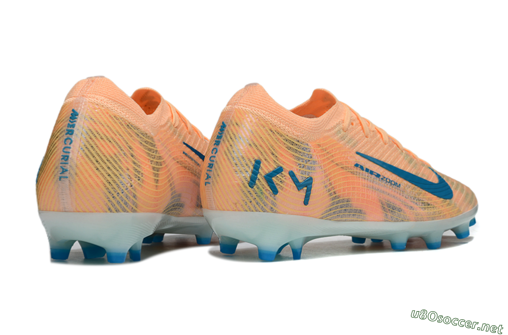 Men's Nike Air Zoom Mercurial Vapor 16 Elite AG Football Boots - Pink/Blue/Yellow 6