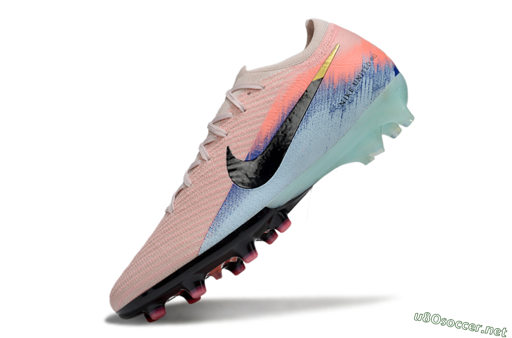 Men's Nike Air Zoom Mercurial Vapor 16 Elite AG Football Boots - Pink/Black/Jade 5