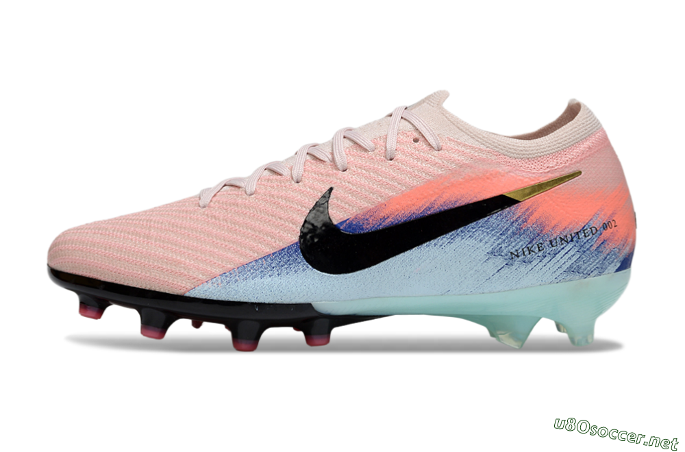Men's Nike Air Zoom Mercurial Vapor 16 Elite AG Football Boots - Pink/Black/Jade 0