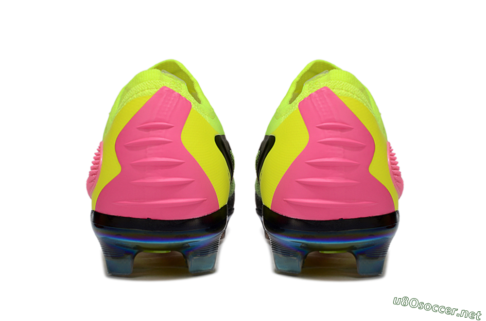 Unisex Nike Phantom 6 Elite Low FG Football Boots - Yellow/Black/Pink 4