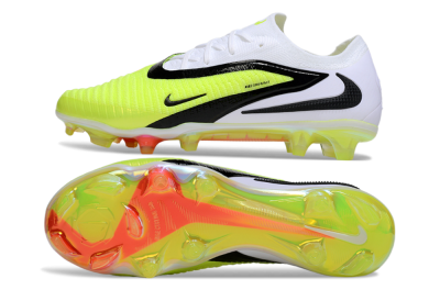 Unisex Nike Phantom 6 Elite Low FG Football Boots - Yellow/Black/White