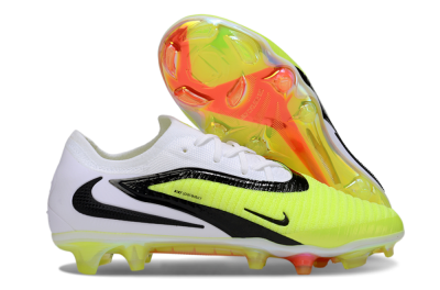 Unisex Nike Phantom 6 Elite Low FG Football Boots - Yellow/Black/White