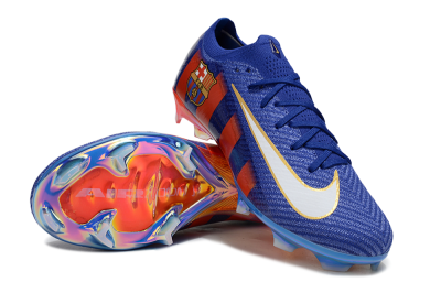 Men's Nike Air Zoom Mercurial Vapor 16 Elite FG Football Boots - Blue/Red/Gold