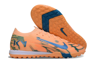 Unisex Nike Air Zoom Mercurial Vapor 16 Elite TF Football Shoes - Pink/Blue/Yellow