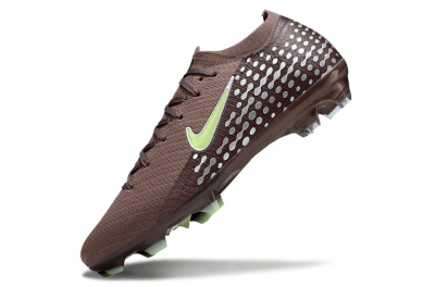Unisex Nike Air Zoom Mercurial Vapor 16 Elite FG Football Boots - Brown/Yellow/Silver