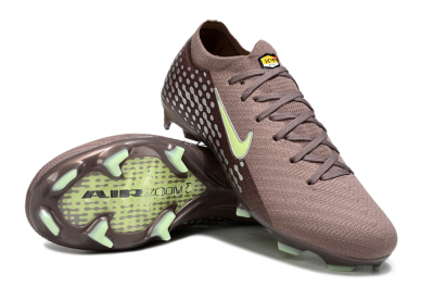 Unisex Nike Air Zoom Mercurial Vapor 16 Elite FG Football Boots - Brown/Yellow/Silver