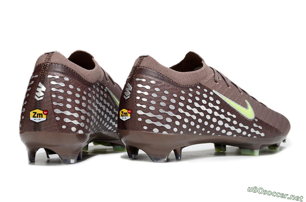 Unisex Nike Air Zoom Mercurial Vapor 16 Elite FG Football Boots - Brown/Yellow/Silver 6